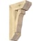 Ekena Millwork Balboa Slat Rough Sawn Bracket w/ Offset Brace, Douglas Fir, 8"W x 18"D x 30"H BKT0806X18X30BOA06RDF - alternate 1
